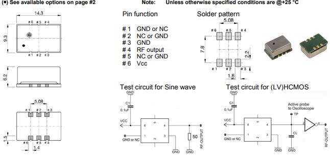 瑞士石英通高精度高可靠性且帶有內部微調器的TCXO