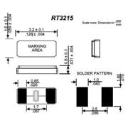 Raltron晶振,RT3215晶振,RT3215-32.768-12.5-20-TR晶振