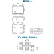 SMI晶振,22SMOHG晶振,SMD時鐘振蕩器