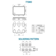 SMI晶振,77SMO晶振,SPXO貼片晶振