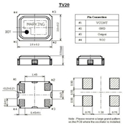 ITTI晶振,TV20晶振,TV20S2.5-3085-9-26.000晶振