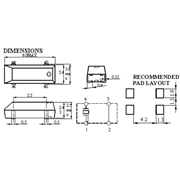 QVS晶振,QPM25A晶振,QPM25A-2XDF12.5-32.768KHz晶振