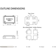 FCD-Tech晶振,SX5K晶振,SX5K-25F20E15-32.768kHz晶振