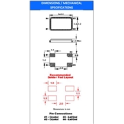 FOX晶振FX532B,FX532B-24.000石英諧振器